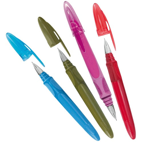Stilou Bic Easy Clic Standard , stilou ergonomic pentru incepatori si elevi,