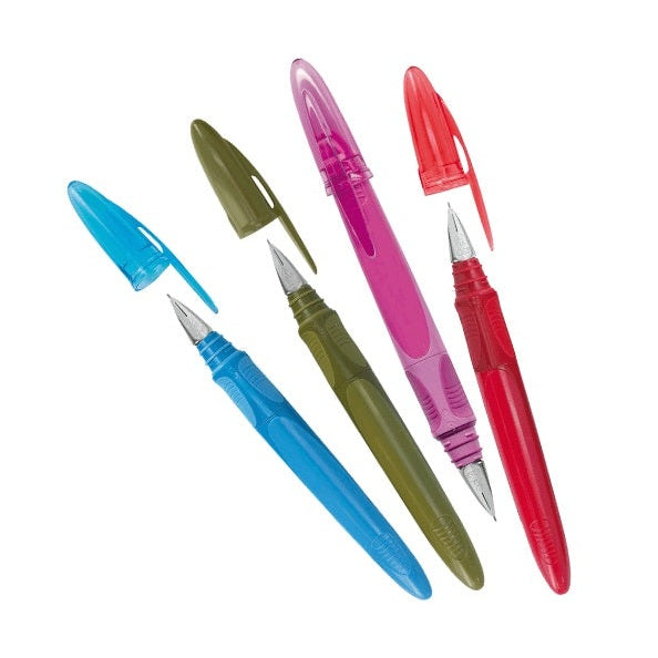 Stilou Bic Easy Clic Standard , stilou ergonomic pentru incepatori si elevi,