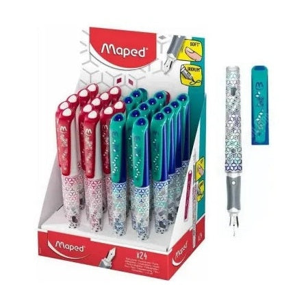 Stilou Maped, diverse culori , stilou ergonomic si colorat pentru scoala si scris zilnic,