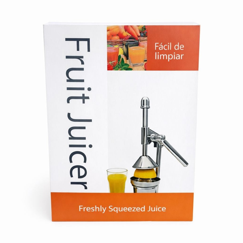 Storcător manual pentru citrice din aluminiu, argintiu