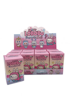 Surprise Ball , Happy LABUBU , 10 cm , Figurine Surpriza Colorate