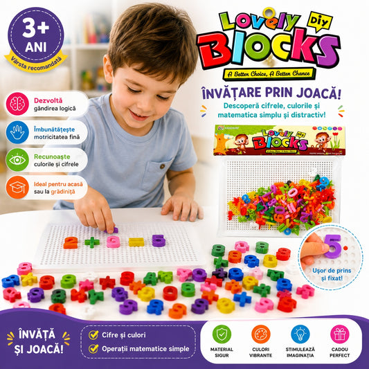 Tabla Albă cu Cifre pentru Copii – Joc Educativ pentru Învățarea Matematicii