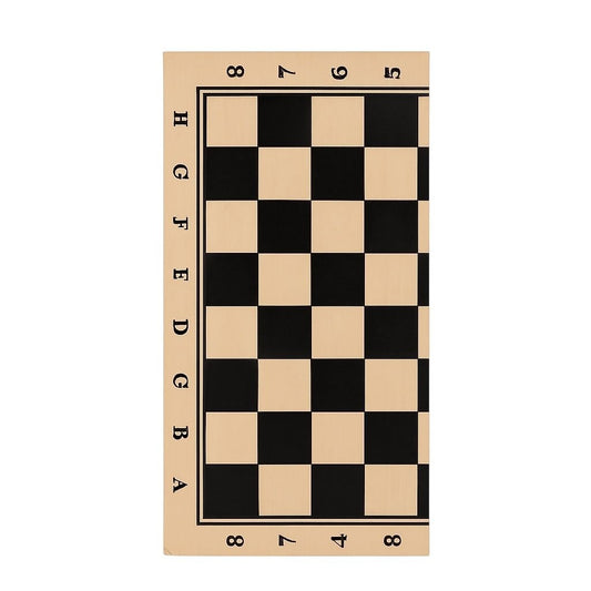 Tabla de Sah Pliabila 35x17cm din Lemn , Set Complet cu Piese, Portabila si Eleganta