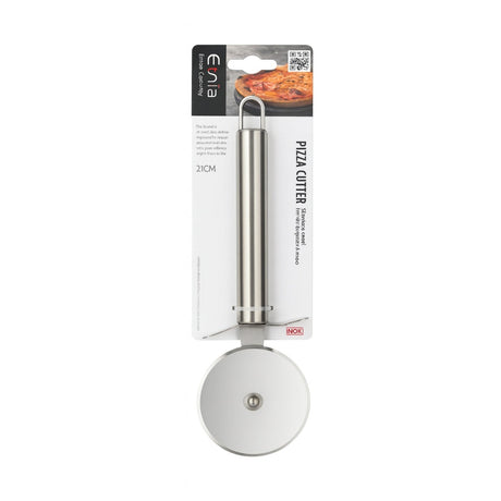 Taietor Pizza Inox 21 cm , Cutter Profesional cu Lama Rotativa Erma