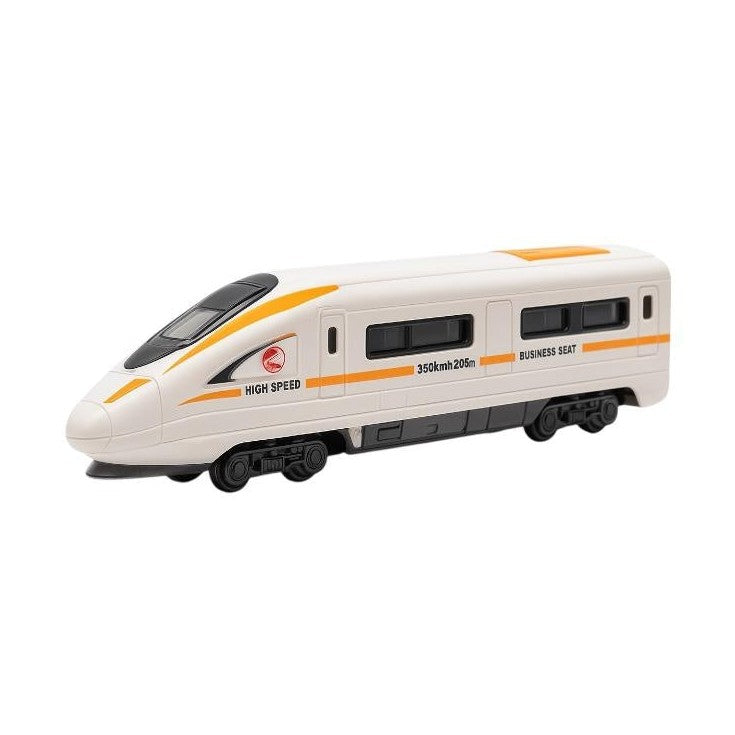 Tren Jucarie Metalic Die-Cast High Speed Galben , Scara Model XLC Business Geat 3+