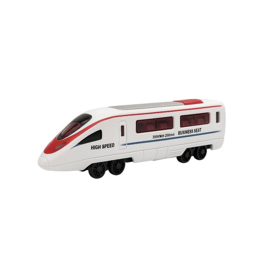 Tren Jucarie Metalic Die-Cast High Speed Rosu , Scara Model XLC Business Geat 3+