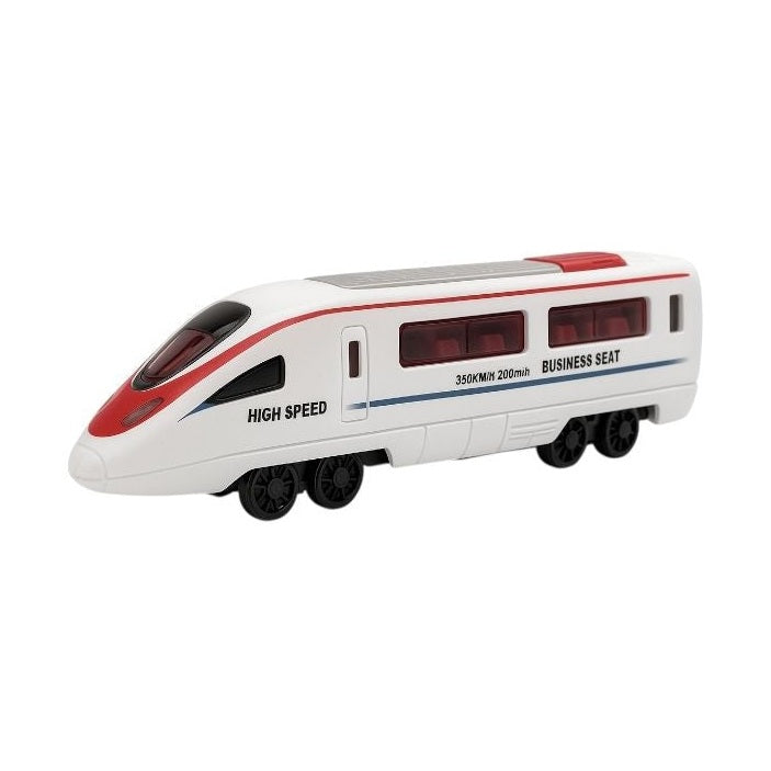 Tren Jucarie Metalic Die-Cast High Speed Rosu , Scara Model XLC Business Geat 3+