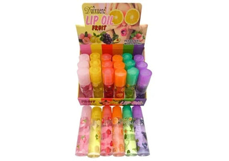 Ulei de Buze Hidratant cu Fructe , Stralucire Hidratare de Lunga Durata, 24buc set