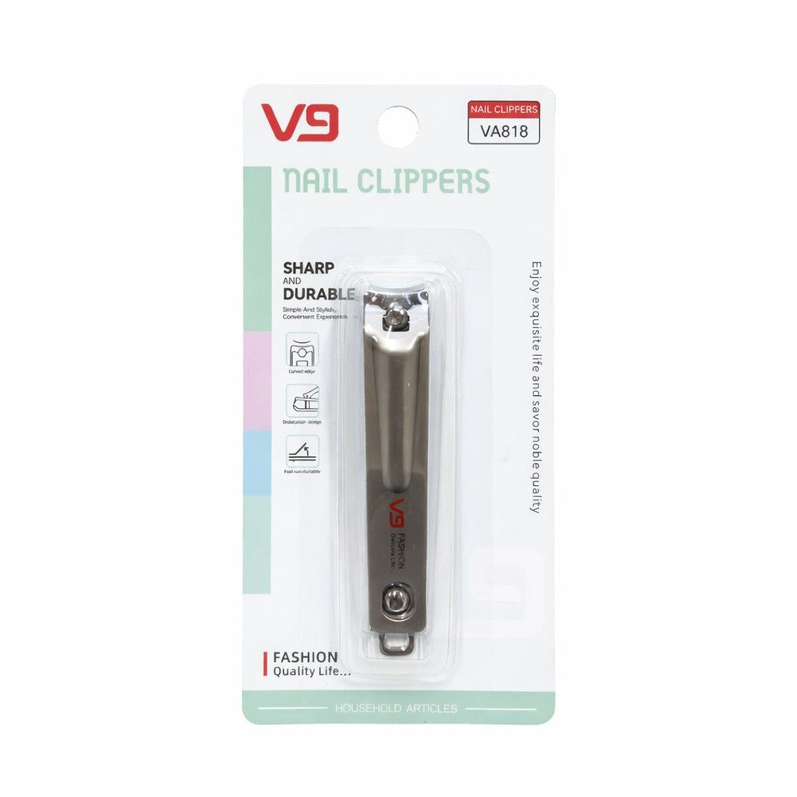 Unghiera Profesionala pentru Unghii V9 Nail Clippers, Model VA818
