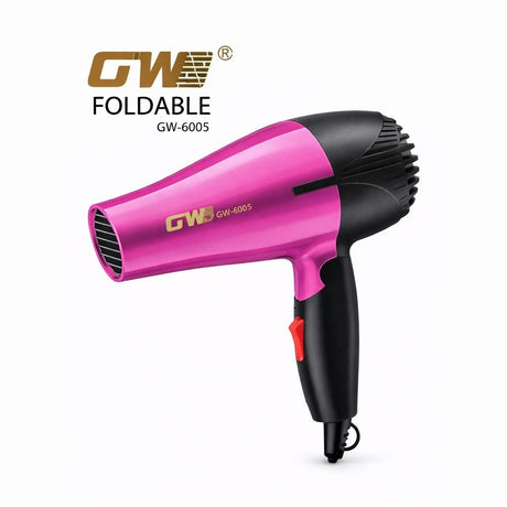 Uscător de păr pliabil GW-6005, 1500W, compact pentru călătorii, Siclam