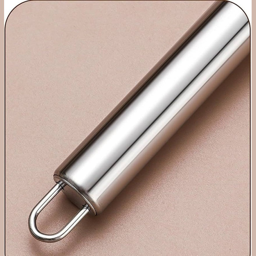 Zdrobitor cartofi din oțel inoxidabil, 26x8 cm, argintiu, ustensilă pentru bucătărie