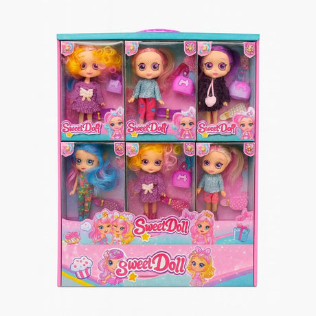 1 BUC Papusi Sweet Doll cu Accesorii Fashion , Papusi Colorate pentru Fetite 41x32cm(per set)