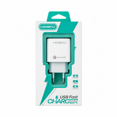 Adaptor Telefon USB Fast Charger Quick Charge 3.0 – Încărcare Rapidă și Protecție Inteligentă