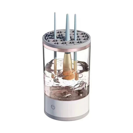 Aparat electric curatare pensule machiaj USB, dispozitiv automat pentru pensule makeup