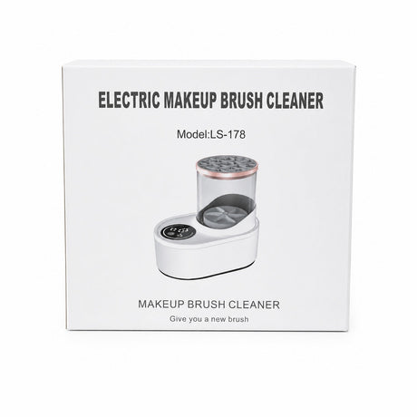Aparat Electric pentru Curățare Pensule Machiaj 20 cm – Curățare Automată 360°, USB, 6W