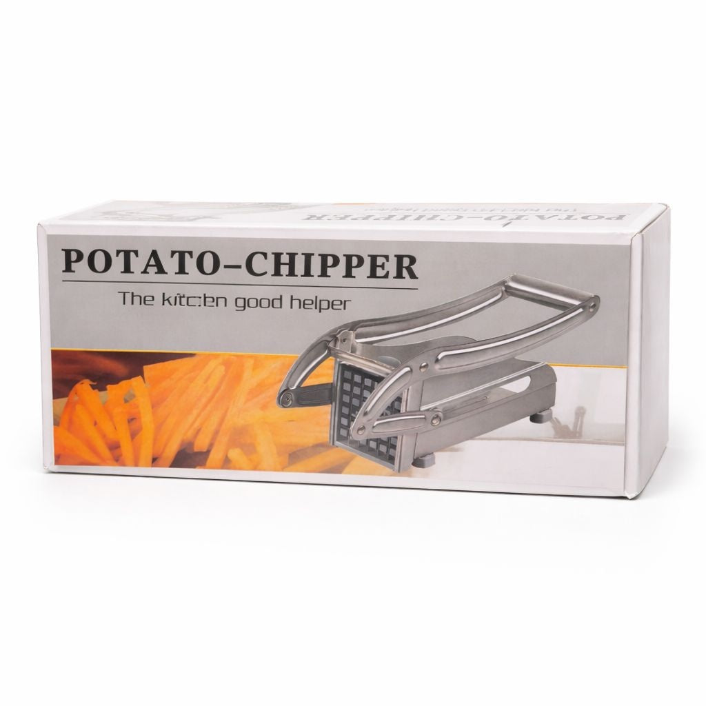 Aparat manual taiat cartofi pentru cartofi prajiti, presa cartofi inox Potato Chipper
