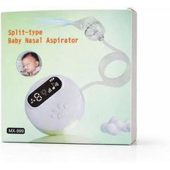 Aspirator nazal pentru bebeluși, plastic, model compact și eficient, culoare alb