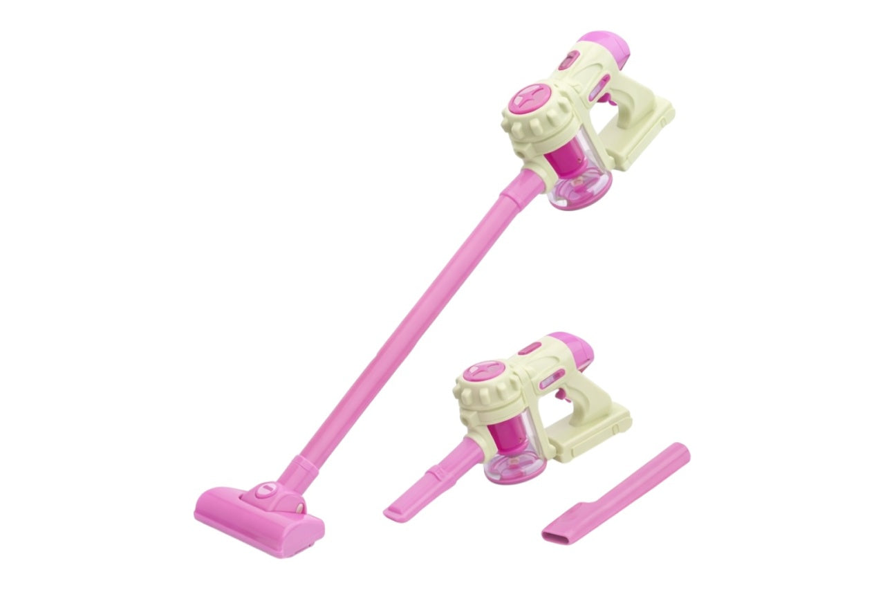 Aspirator vertical de jucărie 3-în-1 cu sunete, 19x32,5x9 cm, plastic