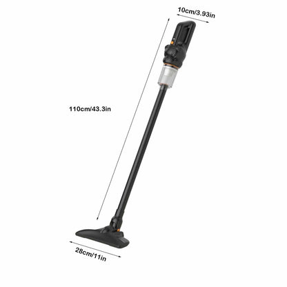Aspirator vertical fara fir 2 in 1, puternic, portabil, cu accesorii, negru