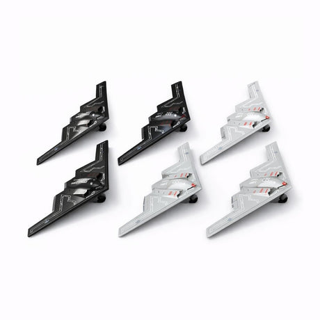 Avion stealth jucarie metalic cu lumini si sunete model modern 26 cm diverse culori