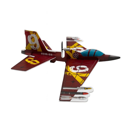 Avion Zburator cu Elice , Poliester, 33 cm, Ultra Usor