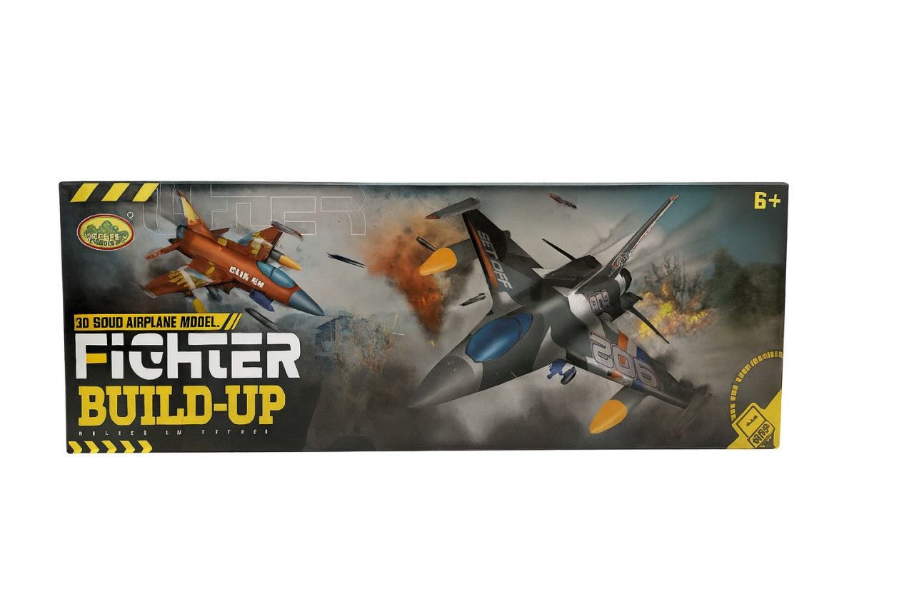 Avion Zburator cu Elice , Poliester, 33 cm, Ultra Usor
