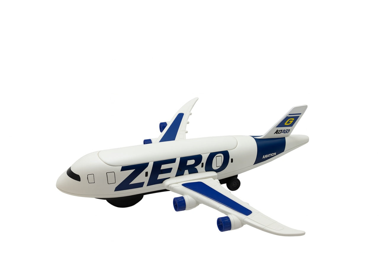 Avion ZERO Aircraft , 33 cm, se ridica singur, lumini si sunete