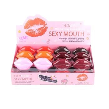 Balsam de buze hidratant Sexy Mouth , Hidratare intensa stralucire naturala, 24buc set
