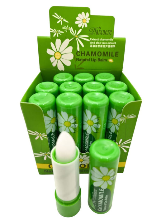 Balsam de Buze Natural cu Musetel , Hidratare si Protectie Intensa, 12buc set