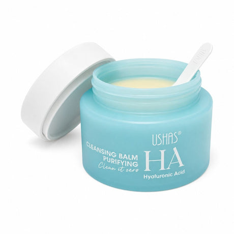 Balsam de Curățare cu Acid Hialuronic USHAS – Demachiant și Purifiant pentru Toate Tipurile de Ten