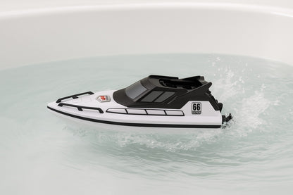 Barca cu radiocontrol 2.4 GHz, Speedboat, model rapid, design realist