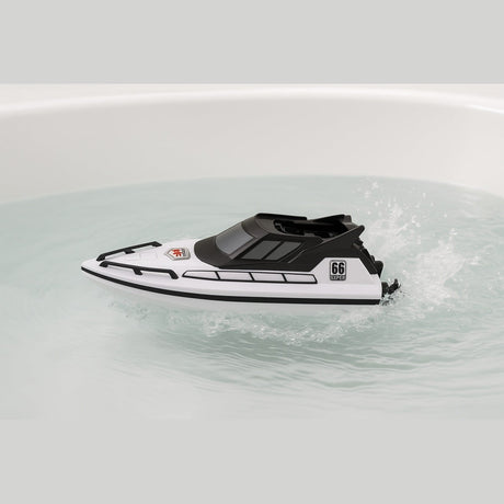Barca cu radiocontrol 2.4 GHz, Speedboat, model rapid, design realist