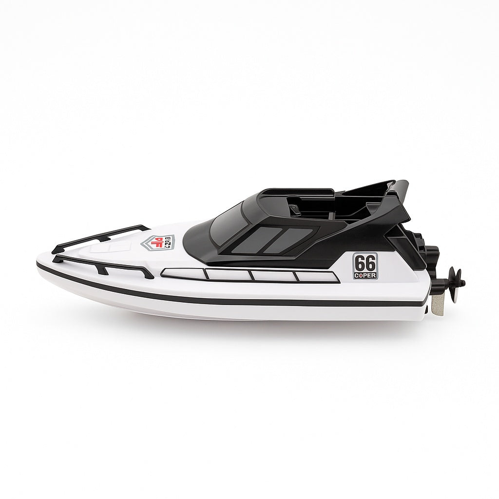 Barca cu radiocontrol 2.4 GHz, Speedboat, model rapid, design realist