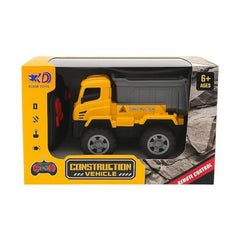 Basculanta Constructii R C Galbena Xuda Toys , Telecomanda Lumini Sunete Jucarie Copii 6+