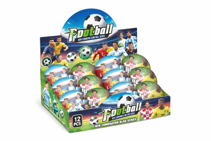 Bila cu surpriza fotbal 9.5 cm cu figurina , model aleator