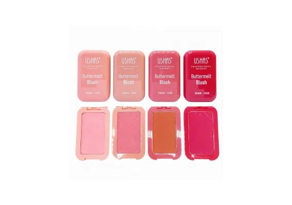 Blush Buttermelt USHAS Rubor Fard 4.5g , Textura Matasoasa si Culoare Delicata