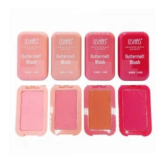 Blush Buttermelt USHAS Rubor Fard 4.5g , Textura Matasoasa si Culoare Delicata