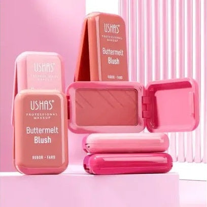 Blush Buttermelt USHAS Rubor Fard 4.5g , Textura Matasoasa si Culoare Delicata