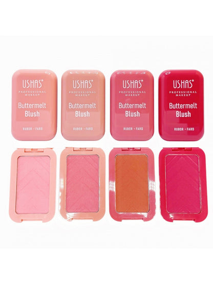Blush Buttermelt USHAS Rubor Fard 4.5g , Textura Matasoasa si Culoare Delicata