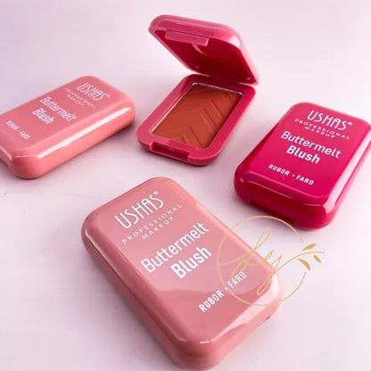 Blush Buttermelt USHAS Rubor Fard 4.5g , Textura Matasoasa si Culoare Delicata