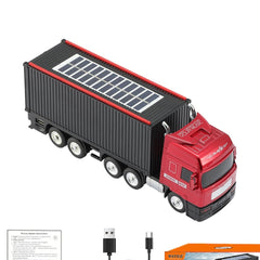 Boxă portabilă Bluetooth în formă de camion Music Express cu radio FM, USB, TF și funcție selfie, Negru