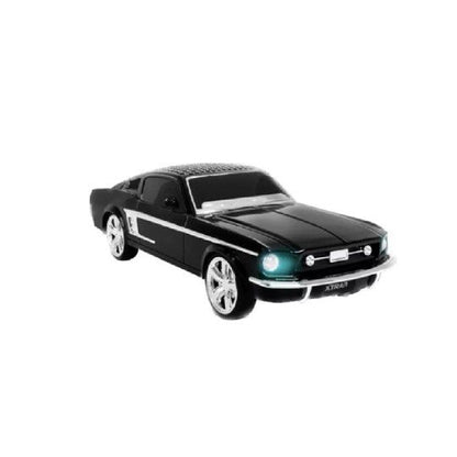 Boxa portabila Bluetooth in forma de masina clasica neagra cu radio FM USB SD AUX