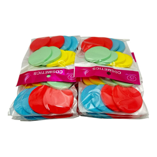 Buretei Cosmetics pentru make-up, aplicator multicolor , Aplicare perfecta si finisaj uniform,