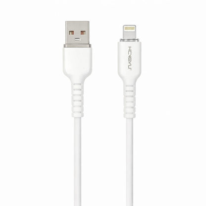 Cablu de Încărcare USB, 66W, Silicon Ultra Moale, Alb, Încărcare Rapidă