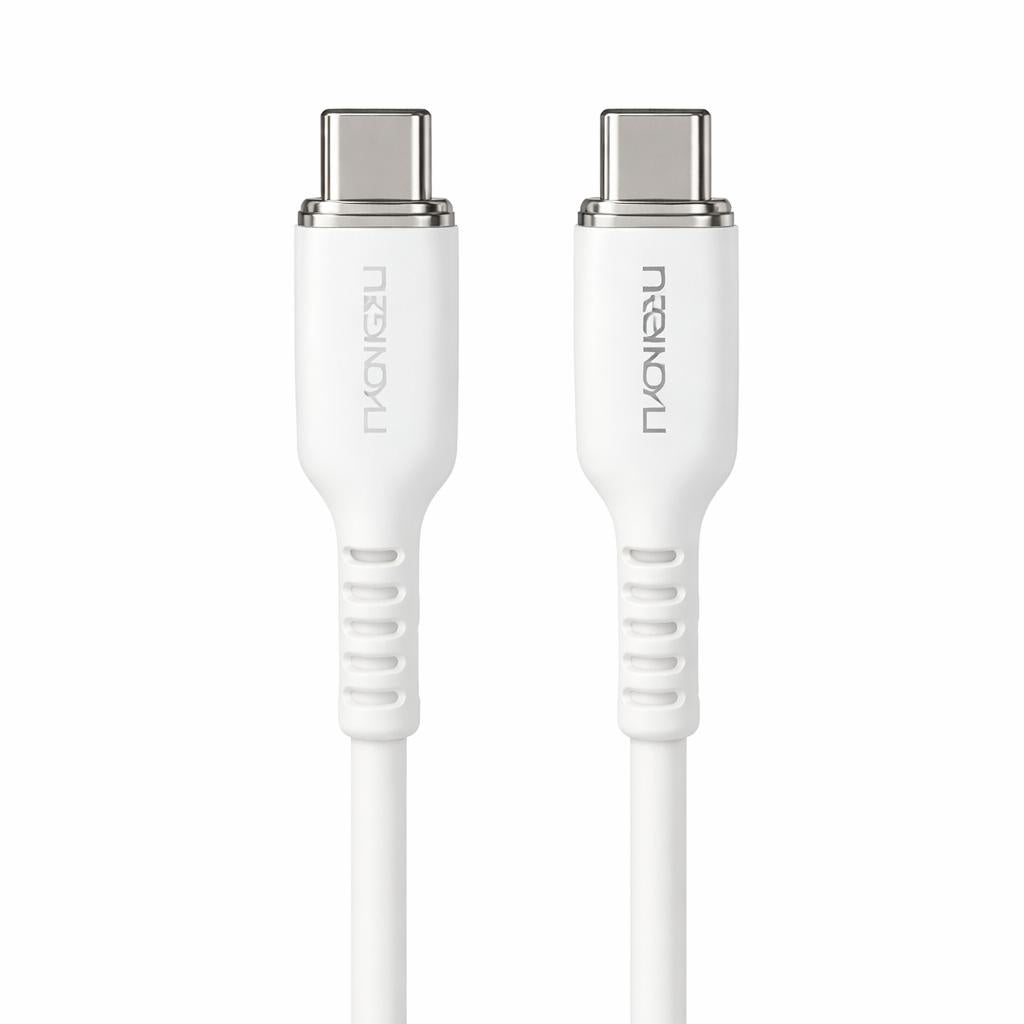 Cablu USB Type-C 66W Fast Charging, 100cm, Alb