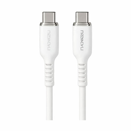 Cablu USB Type-C 66W Fast Charging, 100cm, Alb