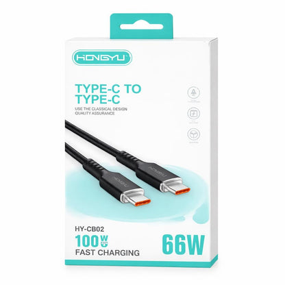 Cablu USB Type-C 66W Fast Charging, 100cm, Alb