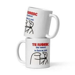 Cana ceramica 330 ml , Modele unice si rezistenta sporita, ideala pentru uz zilnic