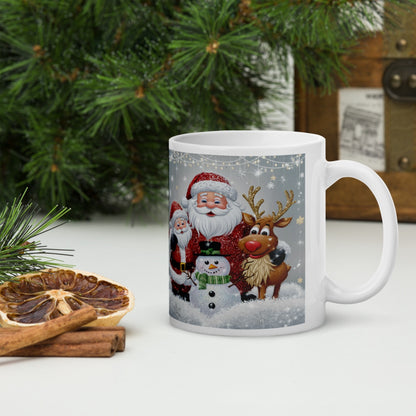 Cana ceramica Craciun 330 ml (11 oz) , design festiv, rezistenta, Engros