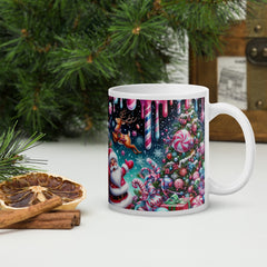 Cana ceramica Craciun 330 ml (11 oz) , design festiv, rezistenta